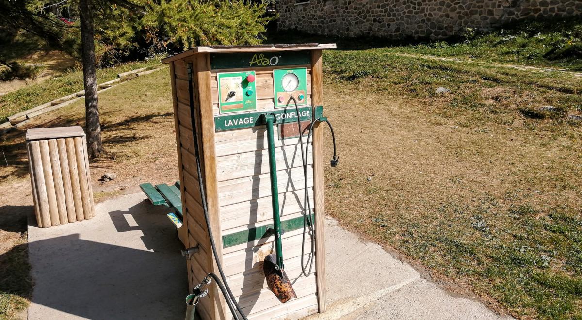 Station service pour vélo de Pra Loup - Station service pour vélo de Pra Loup