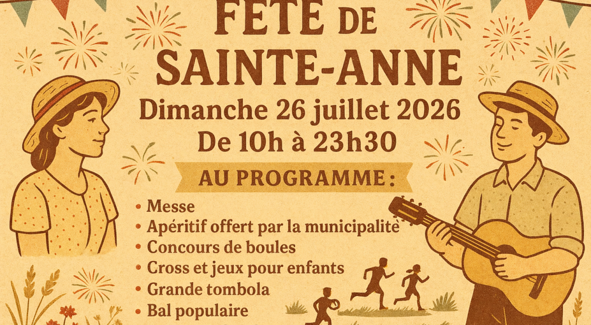 Fête de la Sainte Anne_Uvernet-Fours - Fête de la Sainte Anne