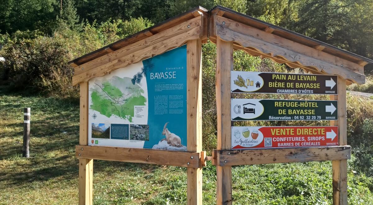 Panneau bayasse, activités