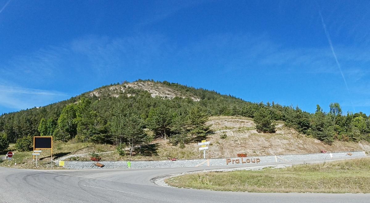 Panneau carrefour d'Allos Panneau carrefour d'Allos