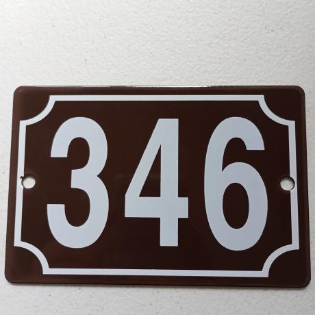 numéro de rue 1