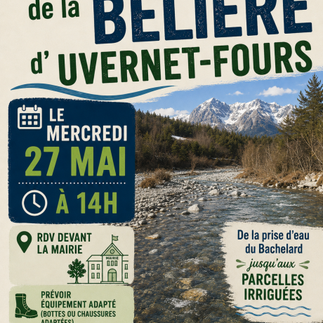 Découverte de la bélière - 27 mai