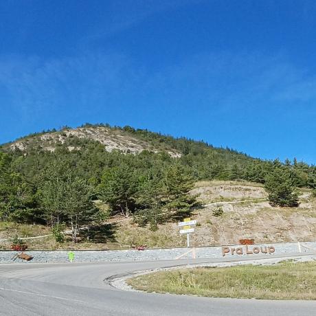 Panneau carrefour d'Allos