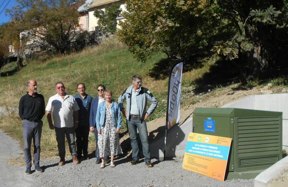 Inauguration Travaux enfouissement Les Longs (© Michel BOURG) Inauguration Travaux enfouissement Les Longs (© Michel BOURG)