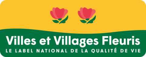 Logo ville et village fleuri 2 fleurs